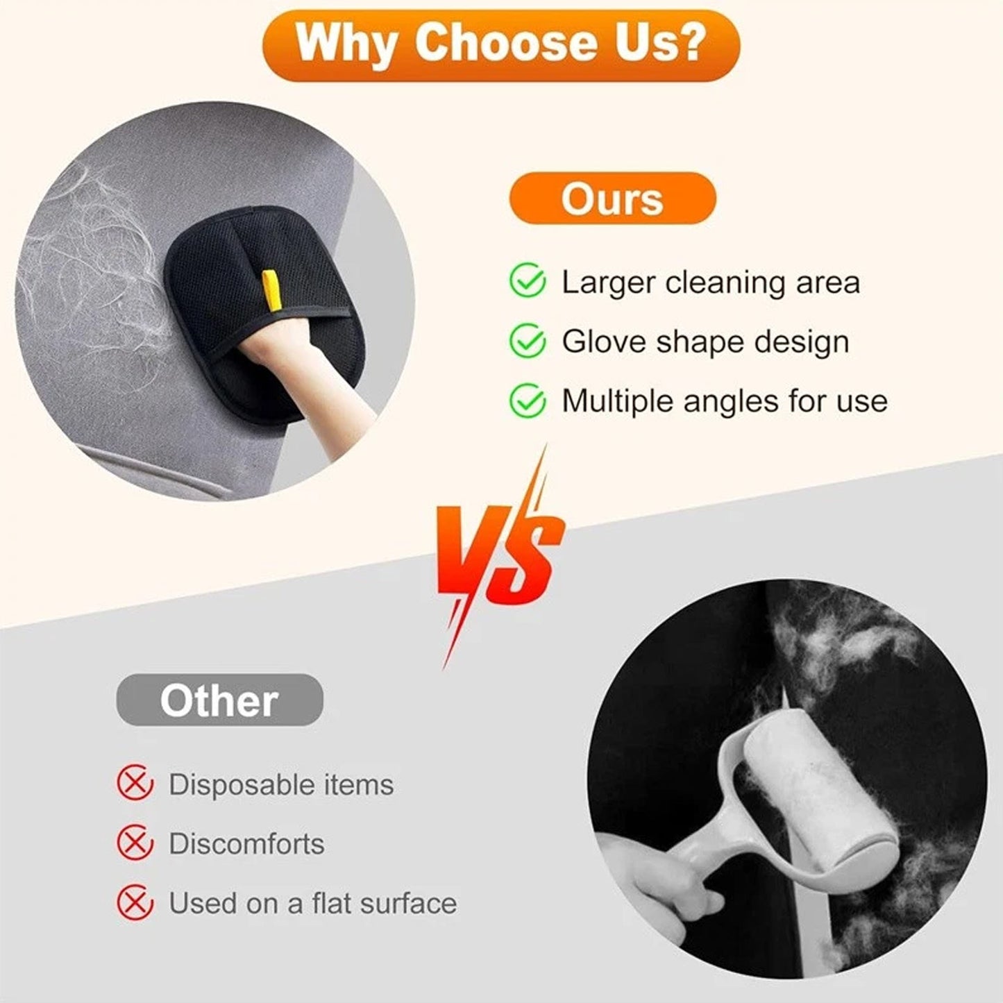 Pet Hair Remover Glove