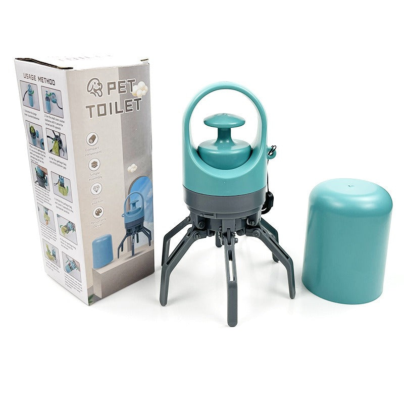 Portable 360° Pooper Scooper with Bag Holder