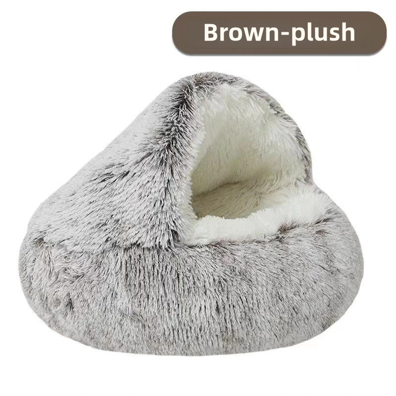 Autumn And Winter Soft Plush Pet Bed