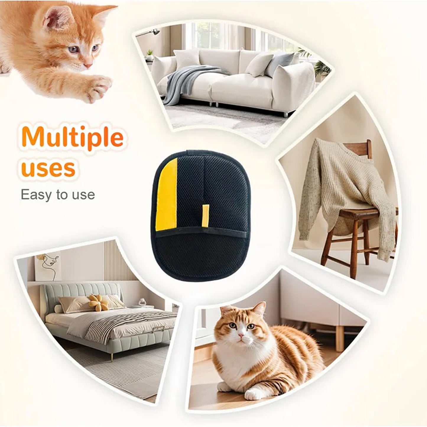 Pet Hair Remover Glove