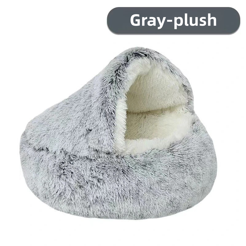 Autumn And Winter Soft Plush Pet Bed